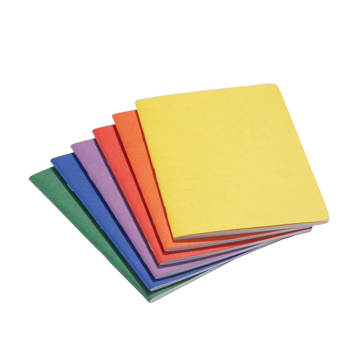 Journal Portrait Format w/ Onion Skin 16x21cm Pack of 10 - Yellow image