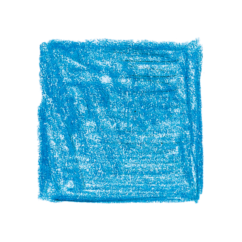 Lyra Pencils Super Ferby Lacquered Triangular Box of 12 - Peacock Blue image