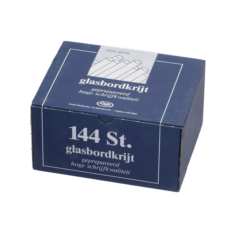 Blackboard Chalk 144 Pieces - White image