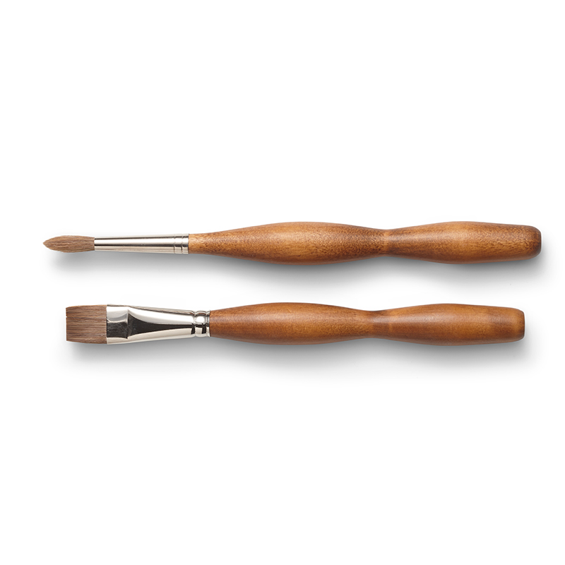 Paint Brush Synthetic Cow Hair #16 Special Grip  /  16mm x 33cm image