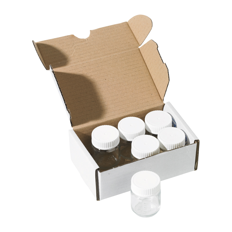 Paint Jars w/ Lid 50 ml - 6 Pieces image