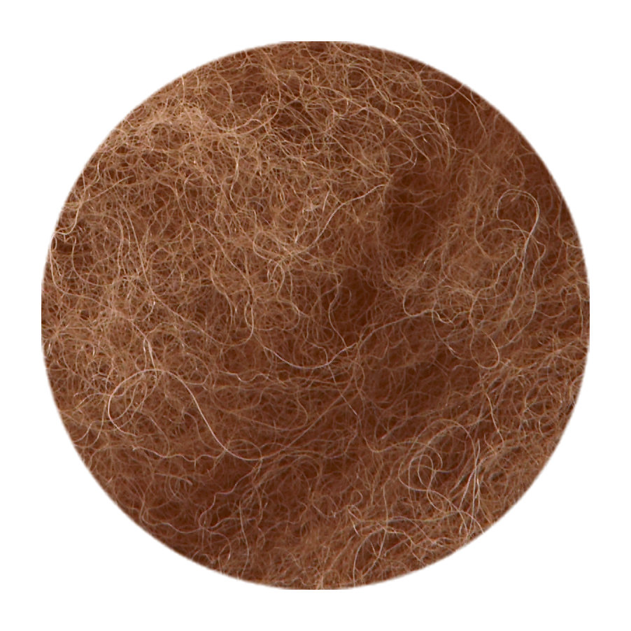 Filges Felting Wool Plant-dyed - Brown image