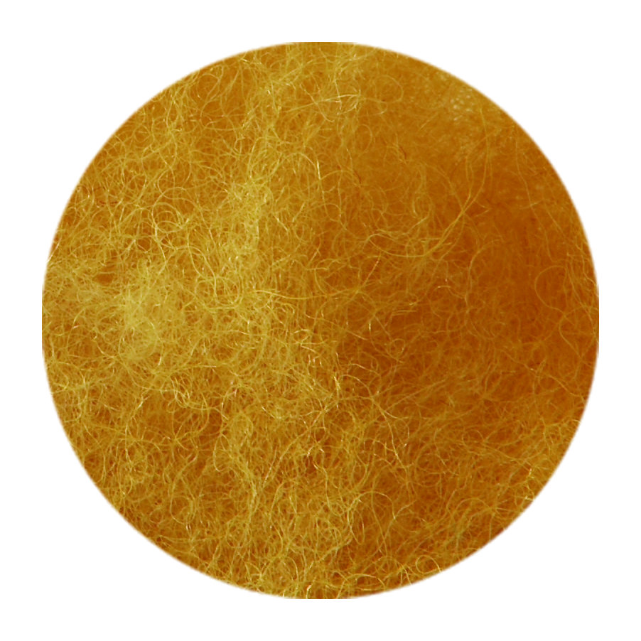 Filges Felting Wool Plant-dyed - Gold Yellow image