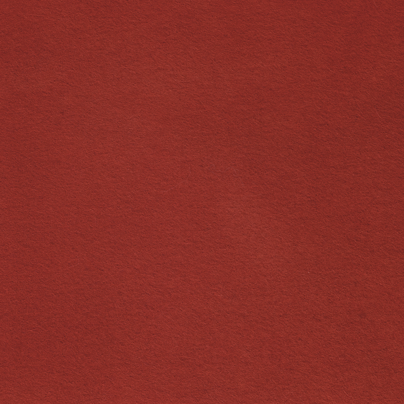 Filges Bioland Wool Felt Plant-dyed 5 Sheets - Rust Brown image