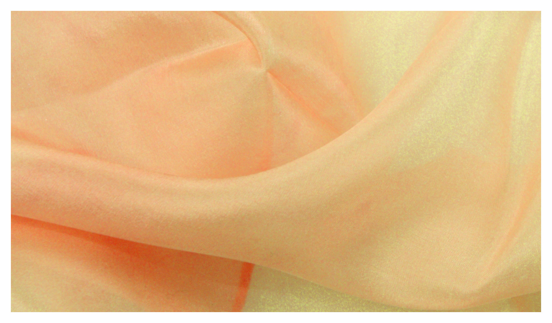 Filges Plant-dyed Hemmed Silk 92x92 cm - Apricot image