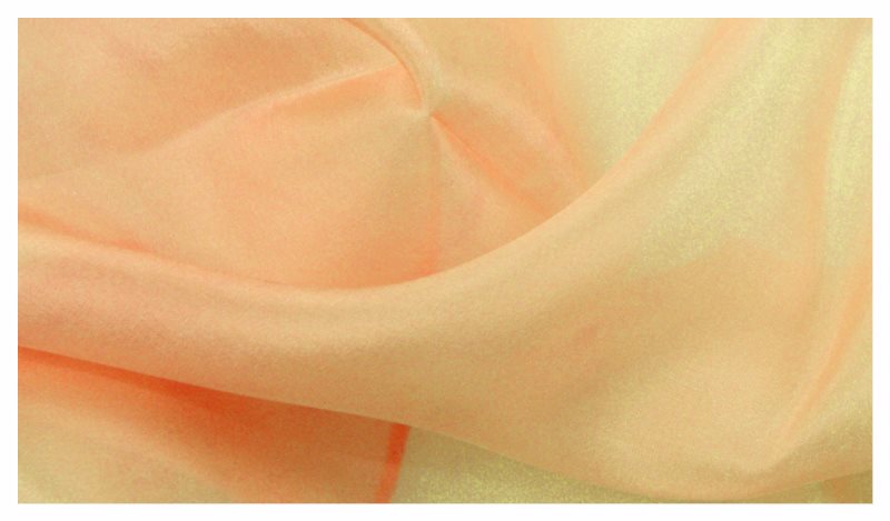 Filges Plant-dyed Hemmed Silk 92x203 cm - Apricot image