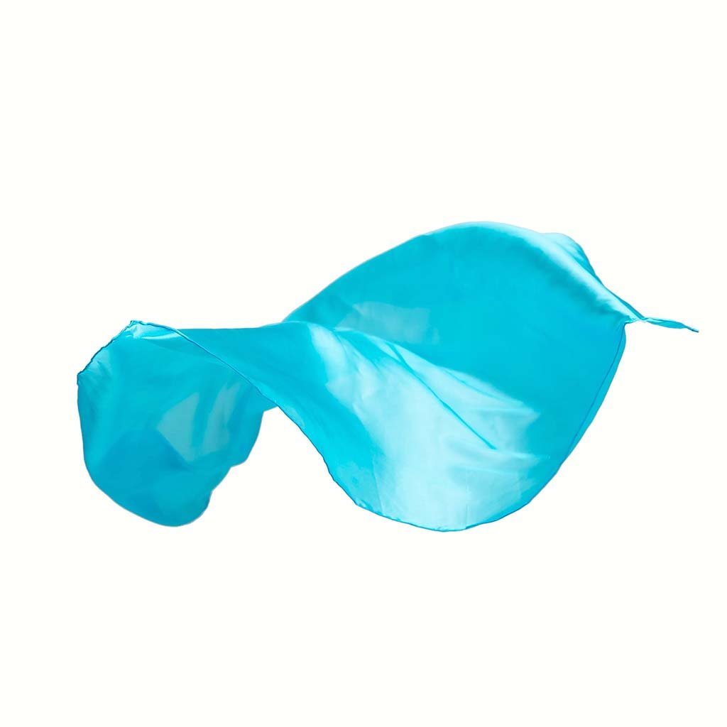 Sarah’s Silks Playsilks 53x53cm - turquoise image