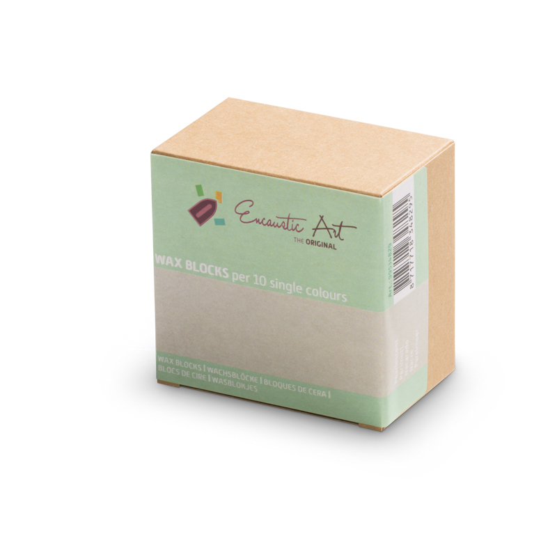 Encaustic Art 10x1 Wax Block - Pearlescent image
