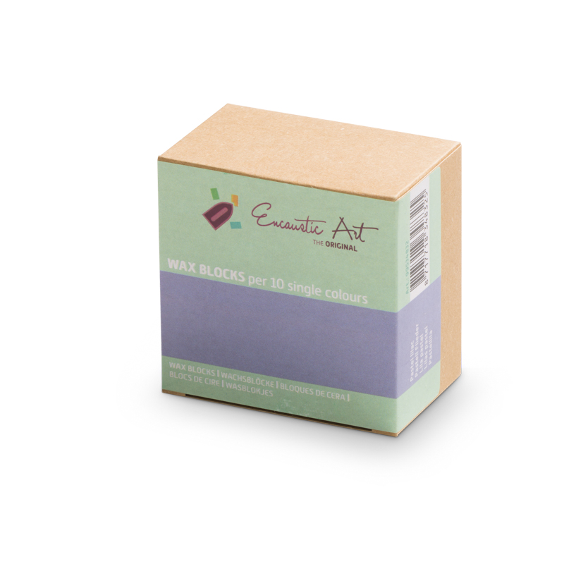 Encaustic Art 10x1 Wax Block - Pastel lilac image
