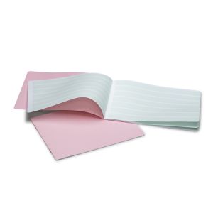 Handwriting Practice Book 9-6-9 Landscape Format Stapled Pack of 10 - Pink