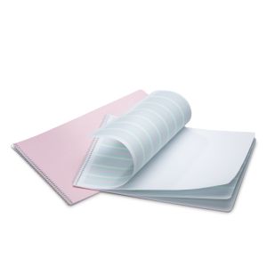 Handwriting Practice Book 9-6-9 Landscape Format Spiral Pack of 10 - Pink