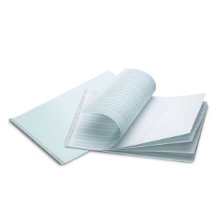 Handwriting Practice Book 6-6-6 Spiral Pack of 10 - Mint Green