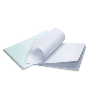 Handwriting Practice Book Black/White Lines Spiral Pack of 10 - Mint Green
