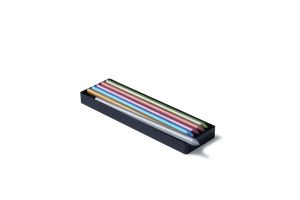 Graphite Pencils Box of 6 - Assortment Metallic