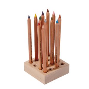 Wooden Pencil Holder for 16 colour Giants