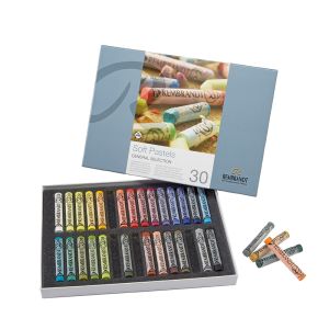 Rembrandt Artists Soft Pastels Large Crayons - 30 Assorted colours