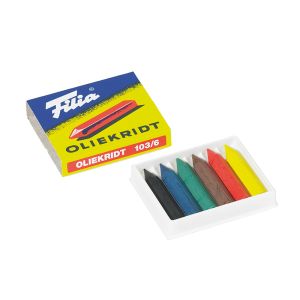 Filia Oil Crayons - 9 Assorted colours