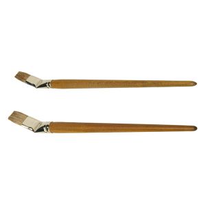 Paint Brush Ox Hair - Special Curved Grip 