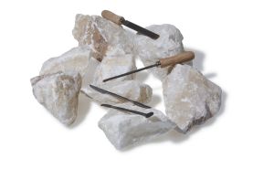 Alabaster 15 kg Package - White/Transparent