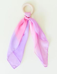 Silk and Wood Teether 
