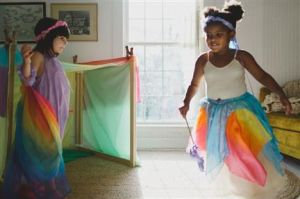 Sarah's Silks Toddler Skirt 2-4 pink/lavender