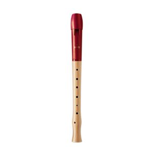 Moeck Recorder Diatonic Barok Fingering 442 Hz Single Bore Fingering Holes w/ Accessories in Light Blue Case (124)