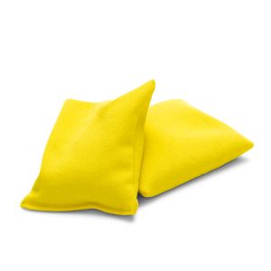 Organic Wheat Kernel Bean Bags Pair - Yellow